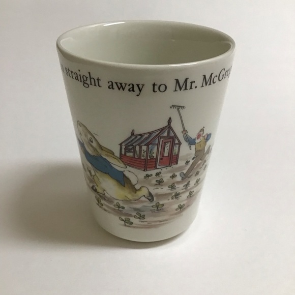 Wedgwood Beatrix Potter Peter Rabbit Porcelain Mug Child Cup England #33 Vintage - Picture 5 of 11